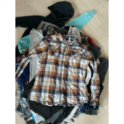 Groot pakket jongens (merk) kleding vanaf maat 140 tot 164