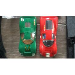 Scalextric racebaan ford /ferrari