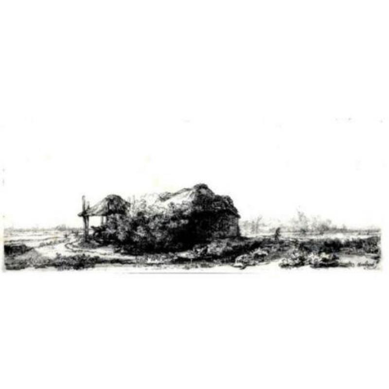 Rembrandt Etsen - Portfeuille III- ZELDZAAM/LANDSSCHAPPEN