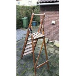 Vintage houten trap