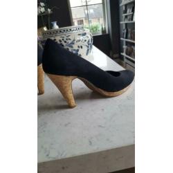 Marco Tozzi zwarte pumps maat 39