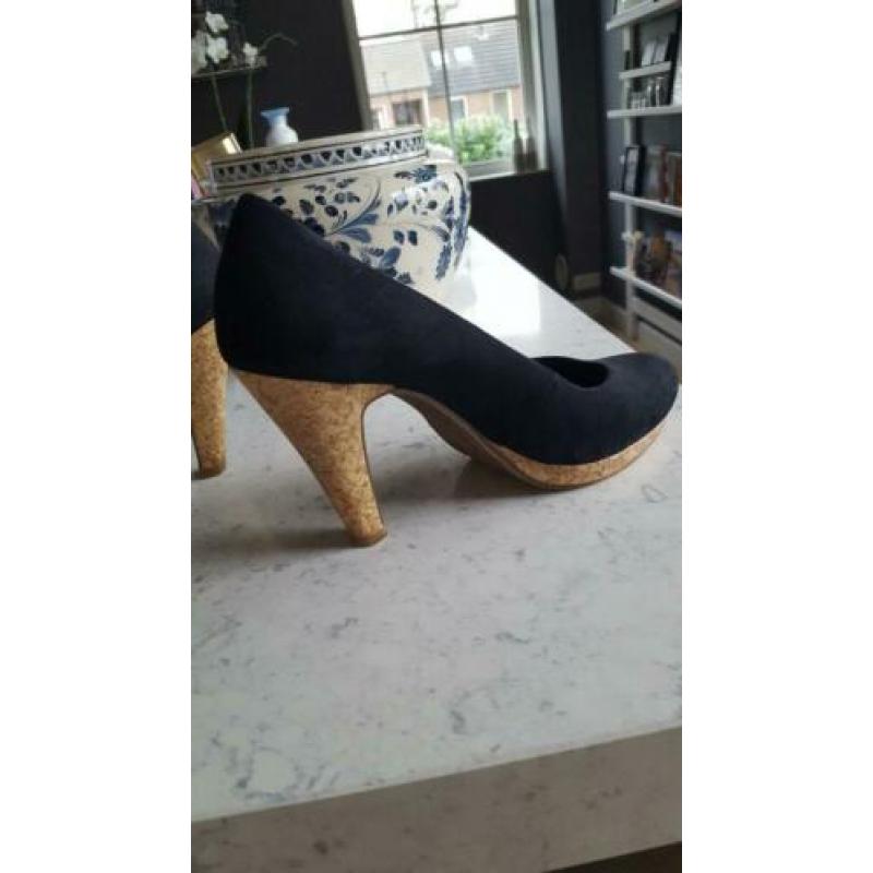 Marco Tozzi zwarte pumps maat 39