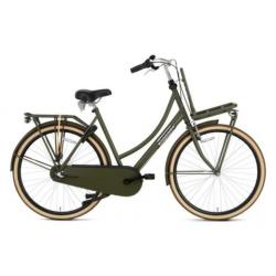 FIETSMASTER POPAL Daily Dutch Basic+ 28 N3 ARMY MAT GROEN