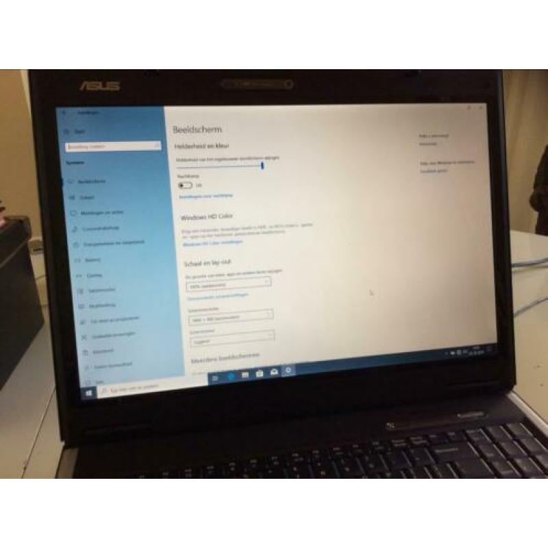 Te koop asus laptop