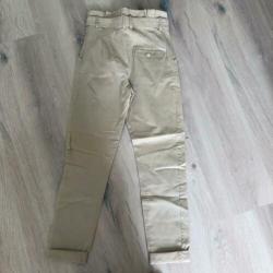 H&M – high waist/ceintuur broek - kaki - maat 36