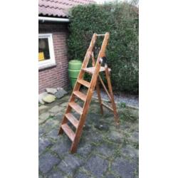 Vintage houten trap