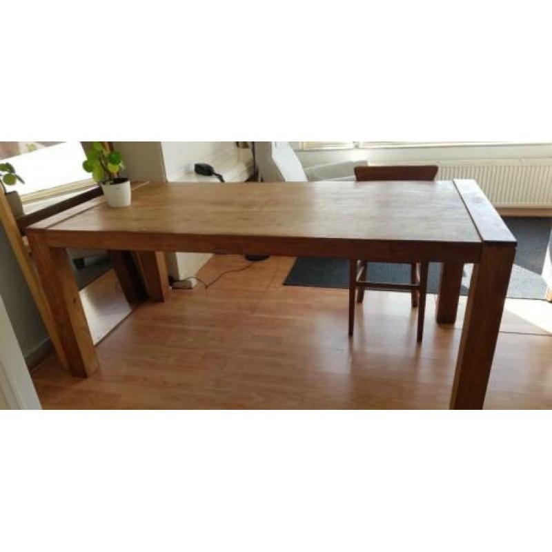 Bieden vanaf € 749: Stoere Eettafel max 10 pers