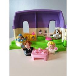 Little People speelhuis incl geluid en speelfiguren