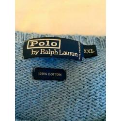 Ralph Lauren trui maat xxl lichtblauw