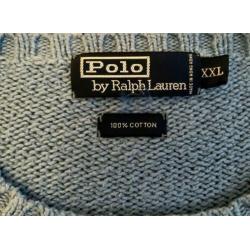 Ralph Lauren trui maat xxl lichtblauw