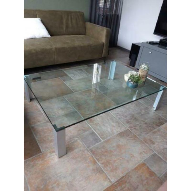 Glazen Salontafel 130x90cm | Glas | ZGAN