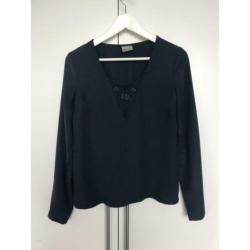 Vero Moda, blauwe blouse maat S