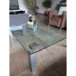 Glazen Salontafel 130x90cm | Glas | ZGAN