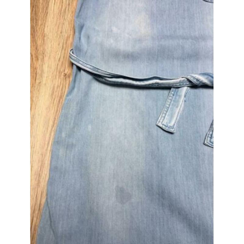 Jurken jeansjurk sweatjurk Hema Persival mt 152