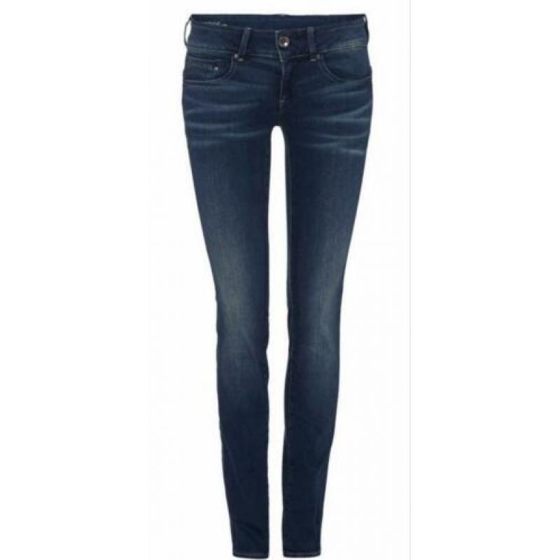 G-star jeans: Midge Cody Mid Skiny - blauw