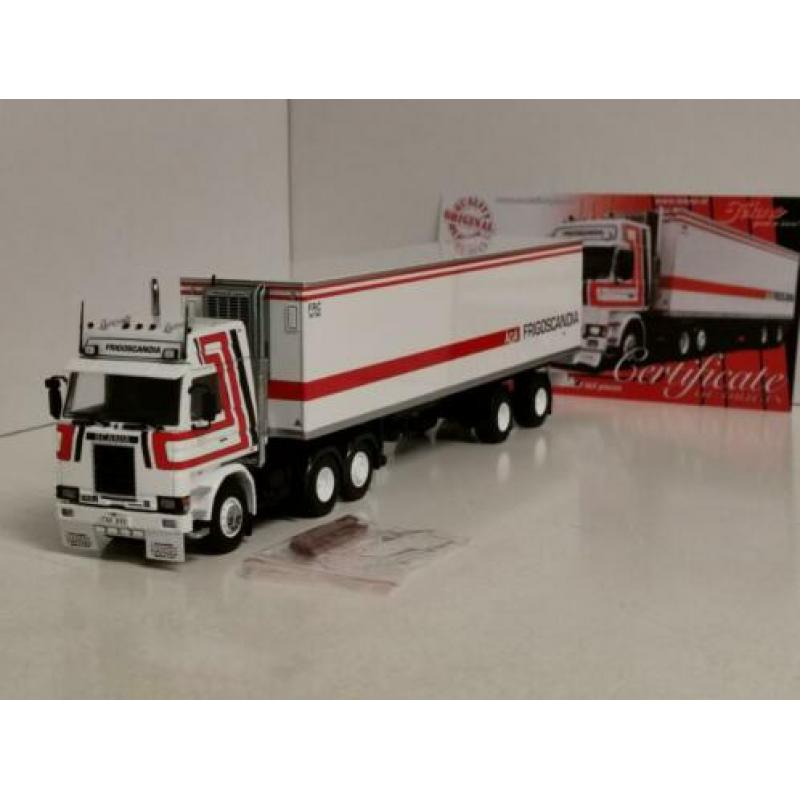 Scania 142 FRIGOSCANDIA ZWEDEN classic koeltrailer TEKNO