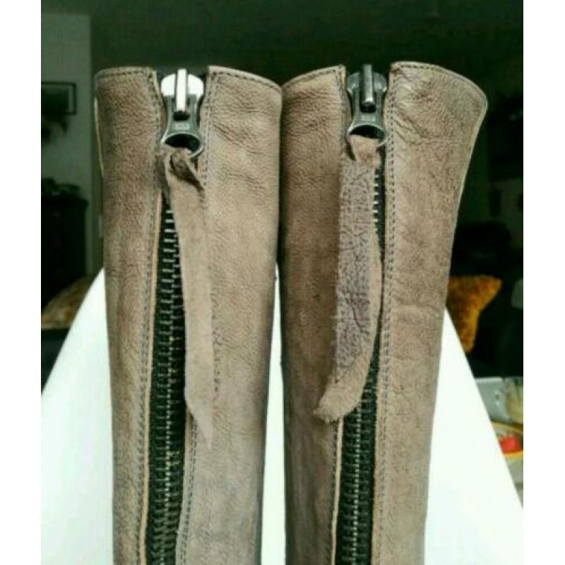 Sendra Western Boots Zip laarzen 37 Taupe