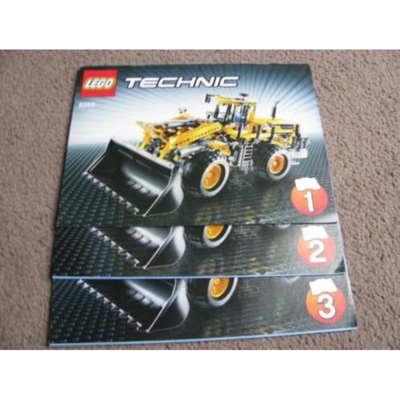 Verschillende Lego Technic bouwbeschrijvingen