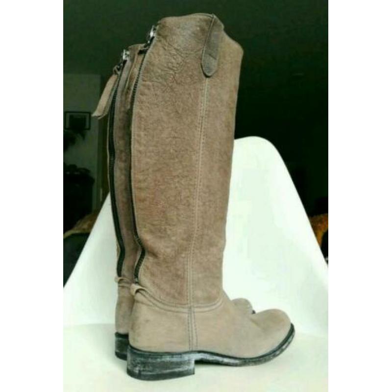 Sendra Western Boots Zip laarzen 37 Taupe