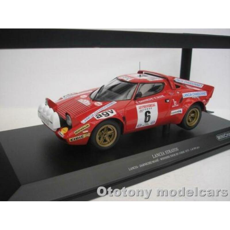 Lancia Stratos #6 Tour de Corse 1975 1/18 Minichamps