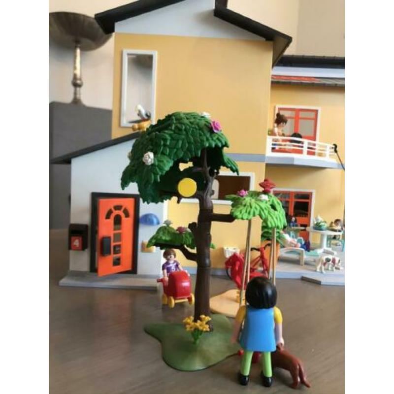 Playmobil modern woonhuis inclusief inrichting en meer