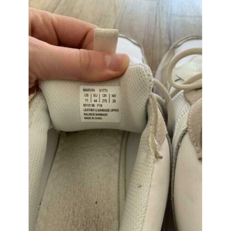 Calvin Klein Marvin witte sneakers 44 (valt iets kleiner)