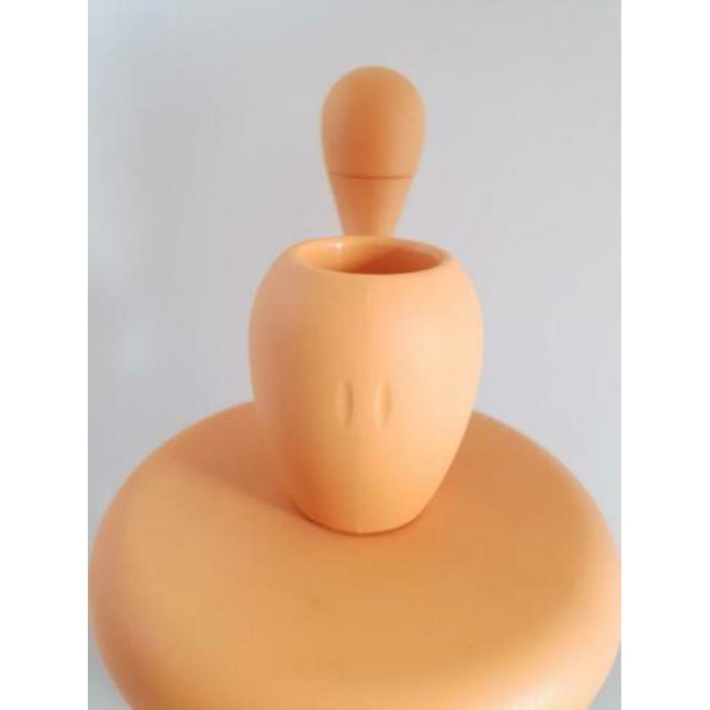 Alessi handmixer slagroomklopper folpo inktvis oranje cadeau