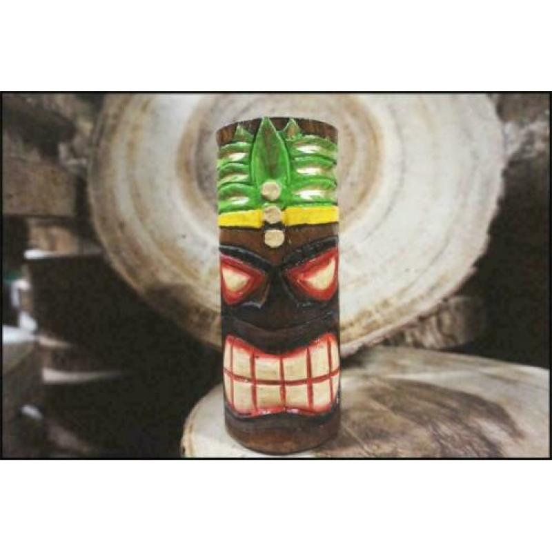 Tiki totem 15cm set van 3