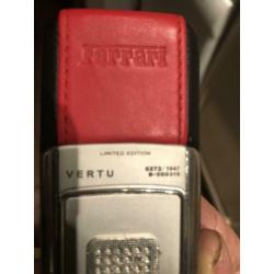 Vertu Ferrari telefoon