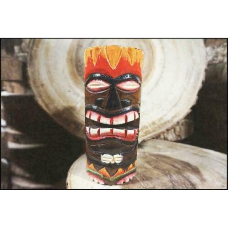 Tiki totem 15cm set van 3