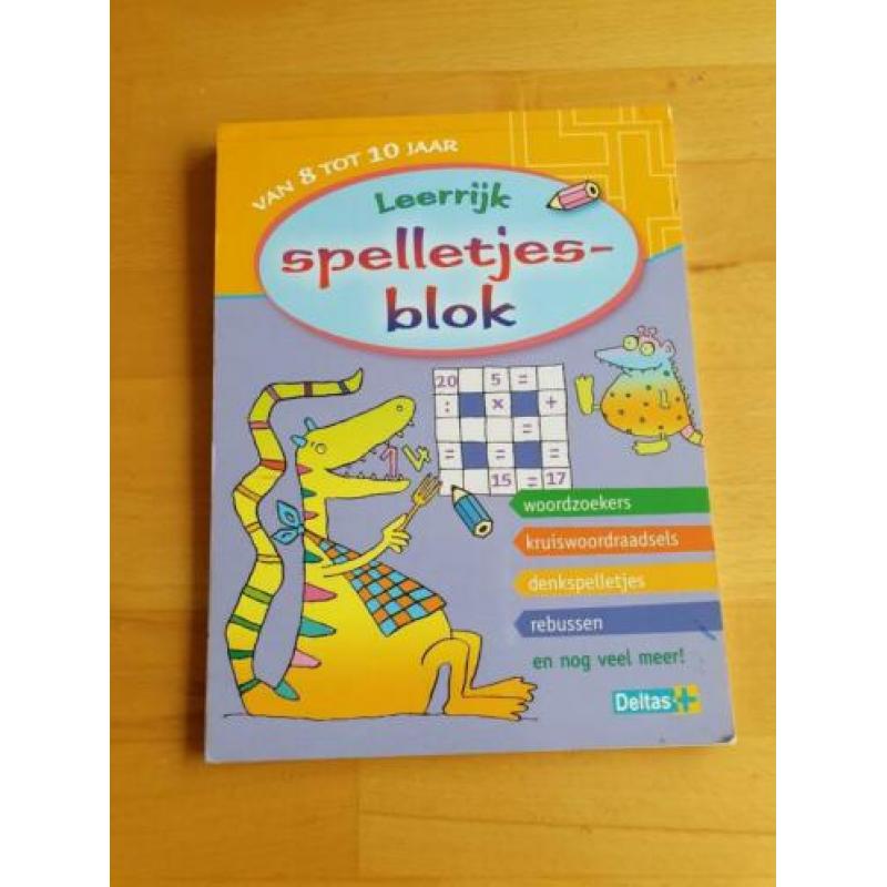 Leerrijk Spelletjesblok (8-10 jaar)