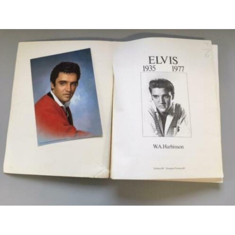 Elvis Presley Boek met foto