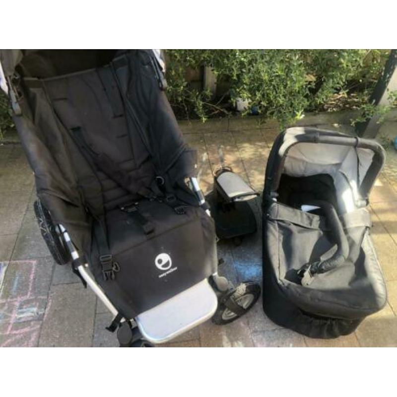 Easywalker kinderwagen incl reiswieg, opvolgstuk,voetenzak