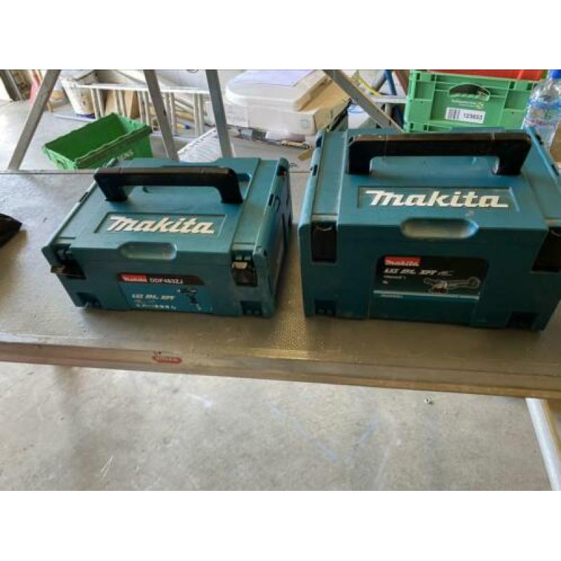 Makita opberg boxen nieuw