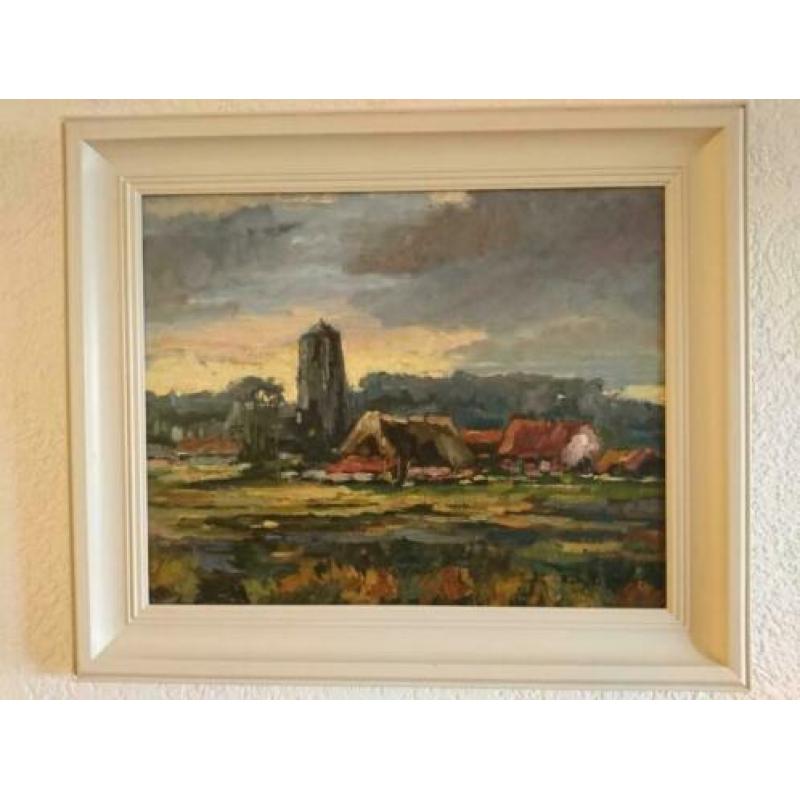 schilderij Ricky Damen - Brabants Landschap (peel)