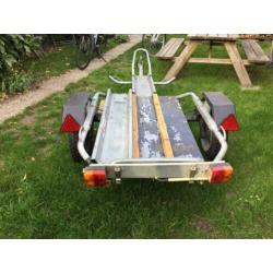 Aanhanger voor een motor