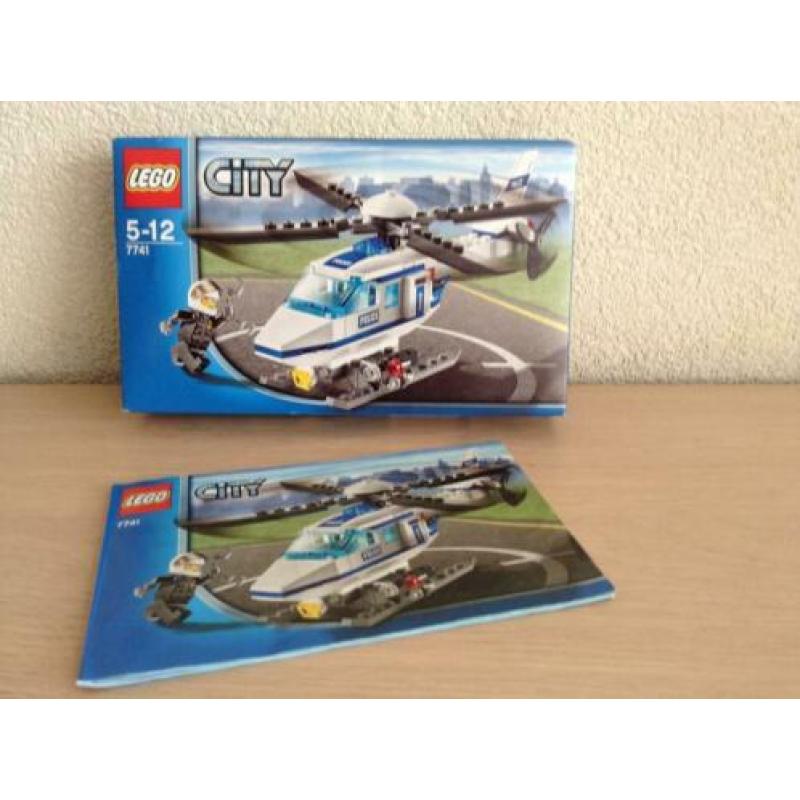 Lego city politie helikopter 7741