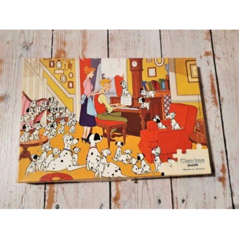 Puzzel Disney 101 Dalmatiërs Vintage Retro