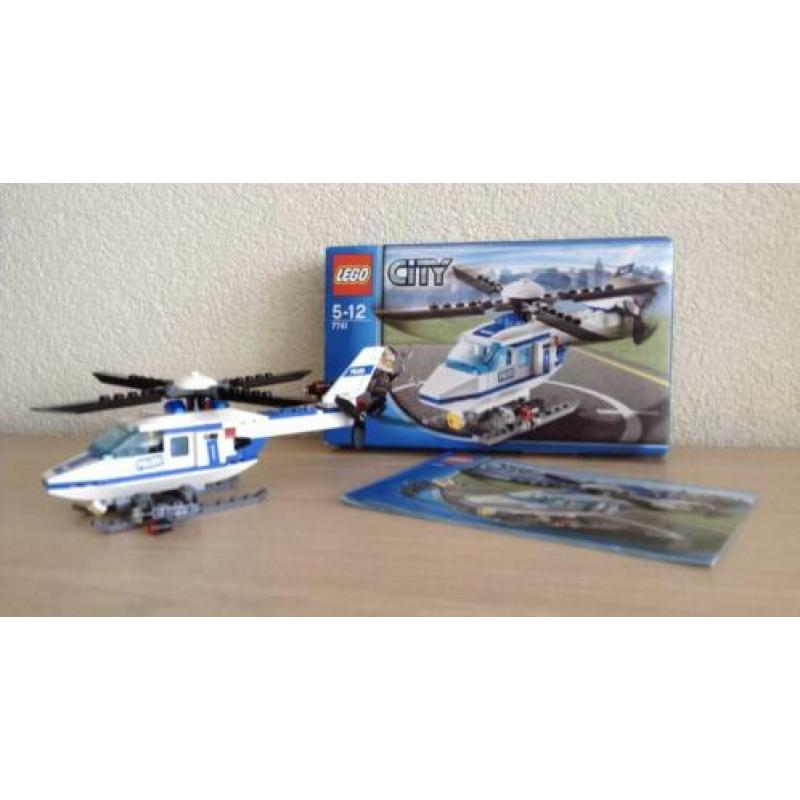 Lego city politie helikopter 7741