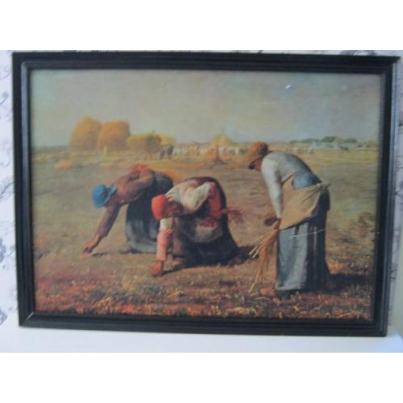 Reproduktie "Arenleesters" van Jean-Francois Millet