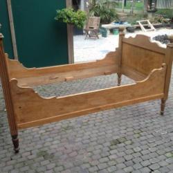 antiek eiken bed