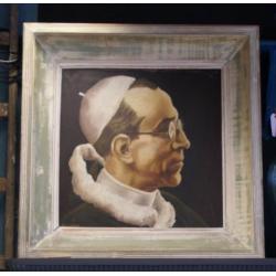 Mooie oud pakkend schilderij van Paus Pius XII