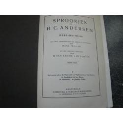 2 boeken-SPROOKJES ANDERSEN-WERELDUITGAVE-3e druk NR G +K