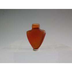 Egyptian hart amulet made of carnelian