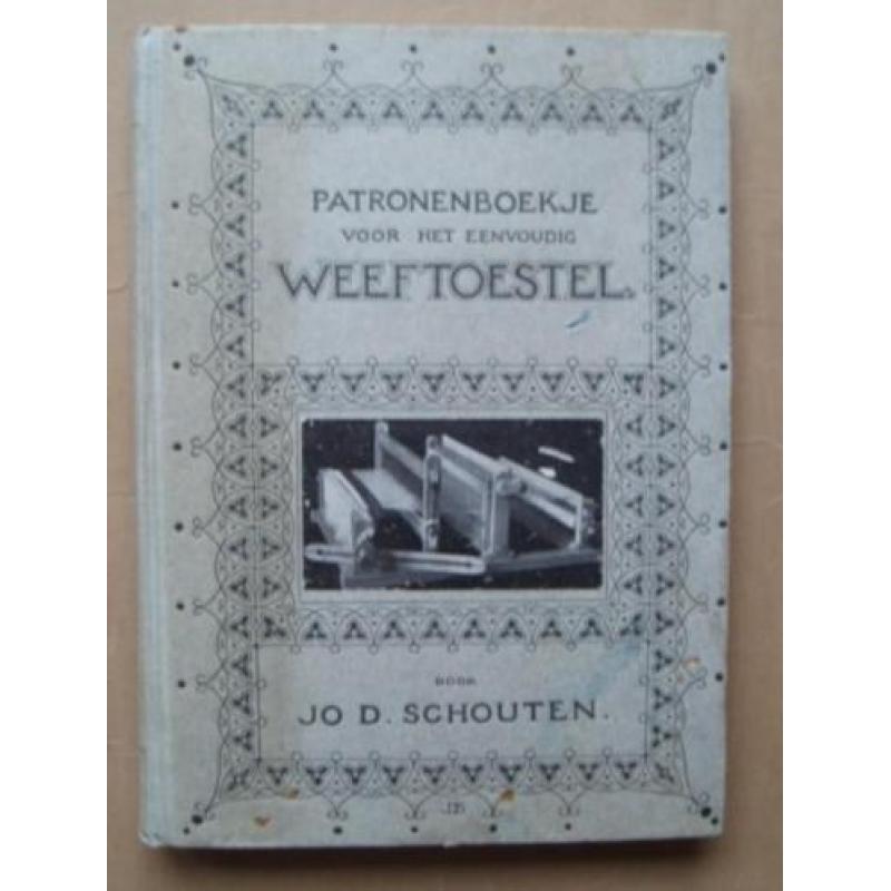 Patronenboekje voor het eenvoudig Weeftoestel 1930