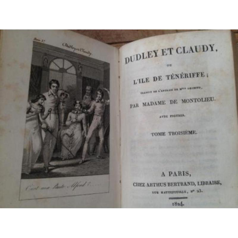 O Keefe Dudley et Claudy ou l ile de Tenerife 1824 3 delen