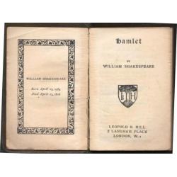 Shakespeare - Hamlet - Langham Booklets - ca 1910 - ZGAN