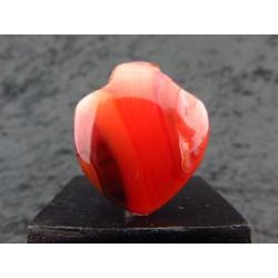 Big Egyptian hart amulet made of carnelian