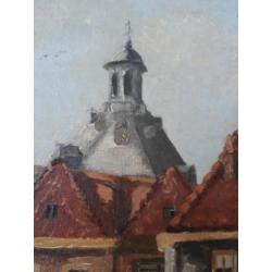 Schilderij Enkhuizen Dromedaris