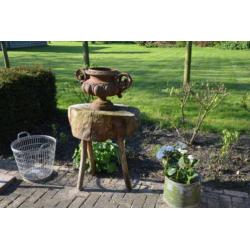 diverse stoere houten brocante - Saar en MOOS